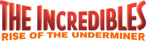 Incredibles, The - Rise of the Underminer (USA) Game Logos